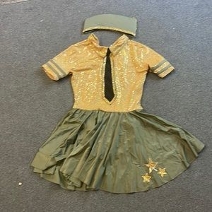 retro army costume